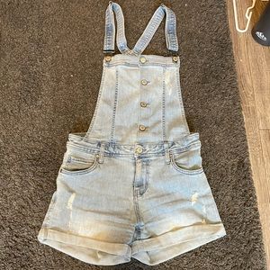 Overall Shorts